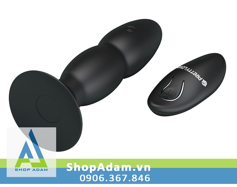 Máy massage hậu môn điều khiển từ xa có bi chạy Pretty Love Beaded Máy massage hậu môn điều khiển từ xa có bi chạy Pretty Love Beaded