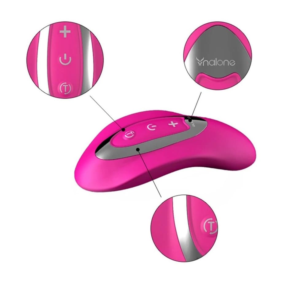 Máy massage vùng kín rung cảm ứng Nalone Curve Máy massage vùng kín rung cảm ứng Nalone Curve