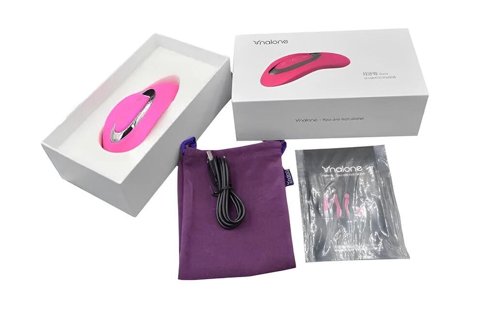 Máy massage vùng kín rung cảm ứng Nalone Curve Máy massage vùng kín rung cảm ứng Nalone Curve