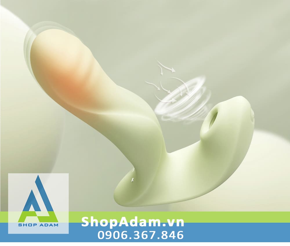 Máy mát xa điểm G thụt hút sưởi ấm điều khiển từ xa Svakom Gabrielle