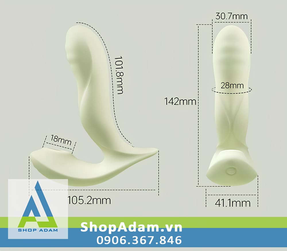 Máy mát xa điểm G thụt hút sưởi ấm điều khiển từ xa Svakom Gabrielle
