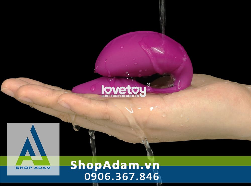 Máy mát xa vùng kín hai đầu Lovetoy O-Sensual Double Rush