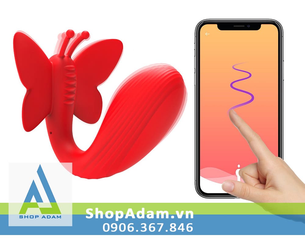 Máy rung 2 đầu cho nữ giới ToyCod Vanesia kết nối App