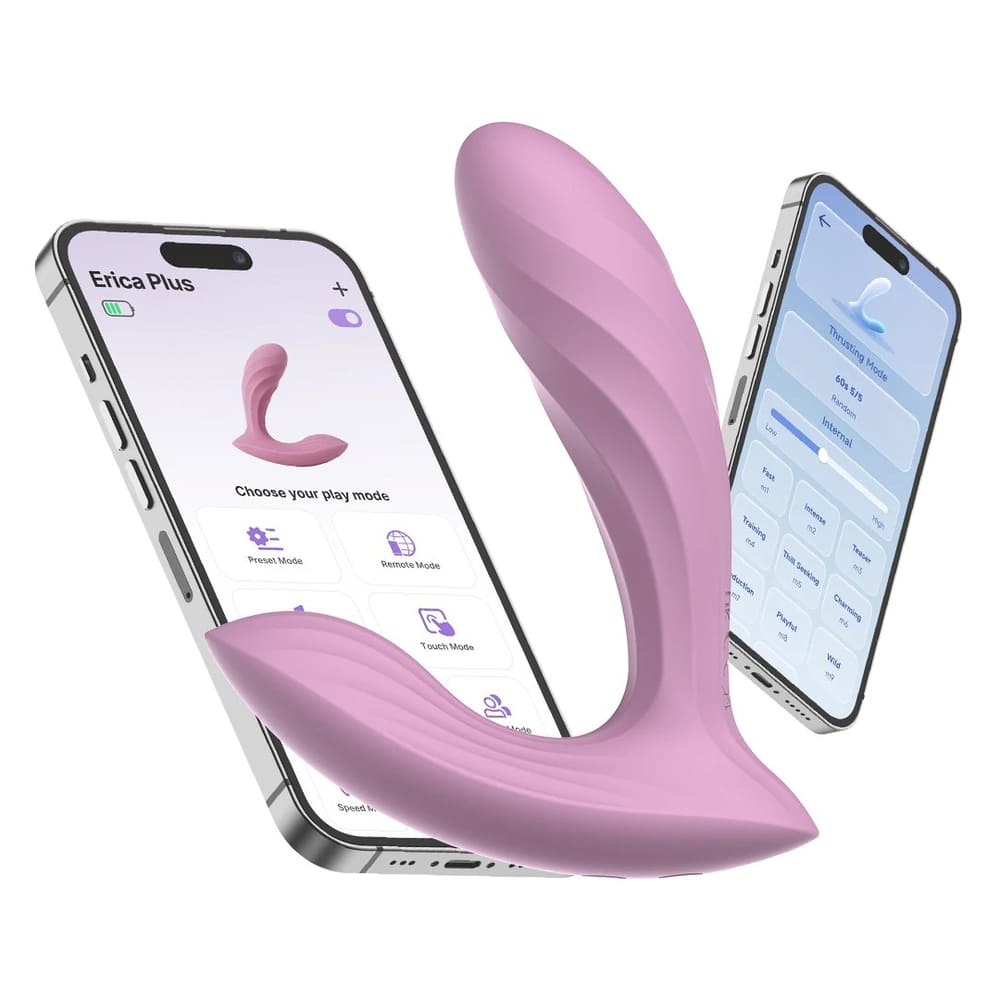 Máy rung âm đạo thụt tự động kết nối App Svakom Erica Plus Máy rung âm đạo thụt tự động kết nối App Svakom Erica Plus