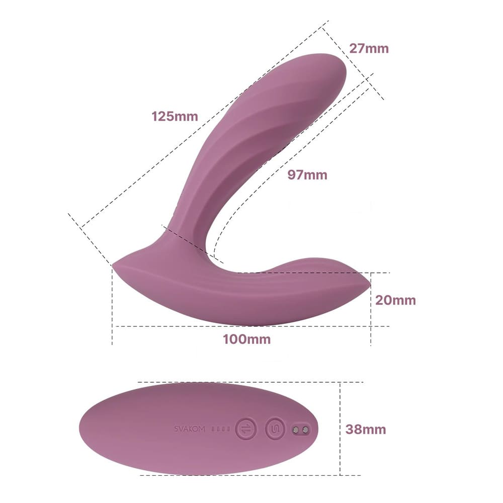 Máy rung âm đạo thụt tự động kết nối App Svakom Erica Plus Máy rung âm đạo thụt tự động kết nối App Svakom Erica Plus