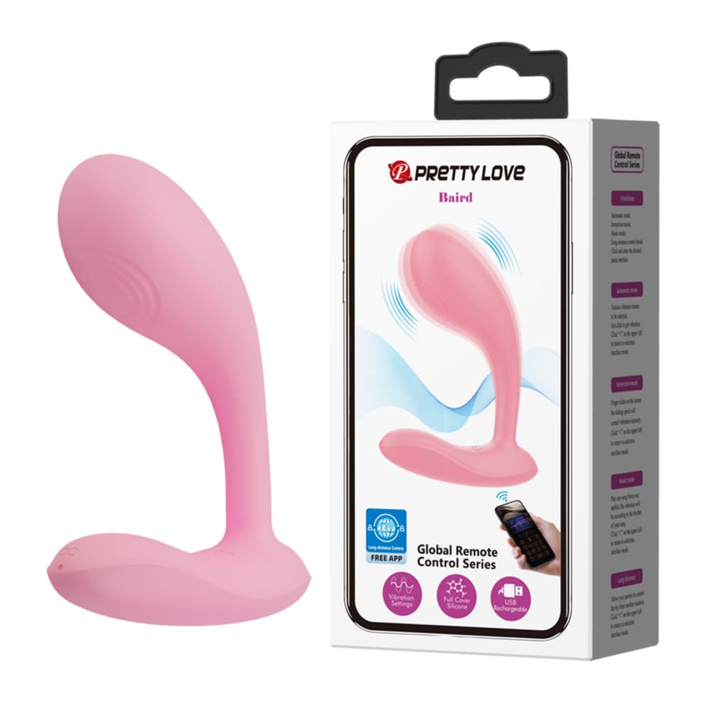 Máy rung điểm G điều khiển từ xa qua App Pretty Love Baird