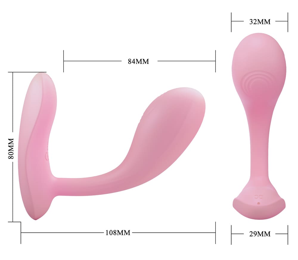 Máy rung điểm G điều khiển từ xa qua App Pretty Love Baird