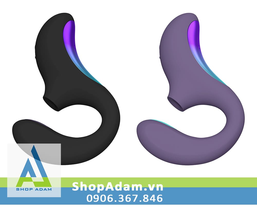 Máy rung hút âm đạo cao cấp kết nối App Lelo Enigma Double Sonic