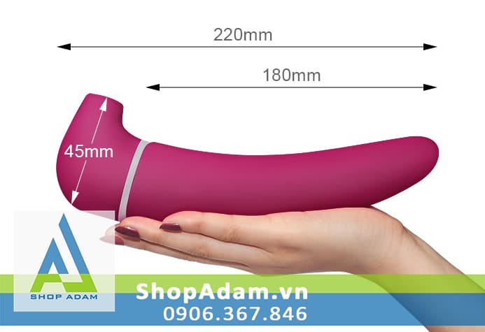 Máy rung hút âm vật 2 đầu siêu kích thích Lovetoy Toyz4Partner