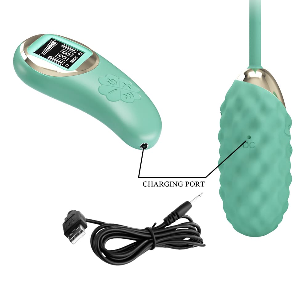 Máy rung trứng điều khiển từ xa màn hình Led Pretty Love Vivian