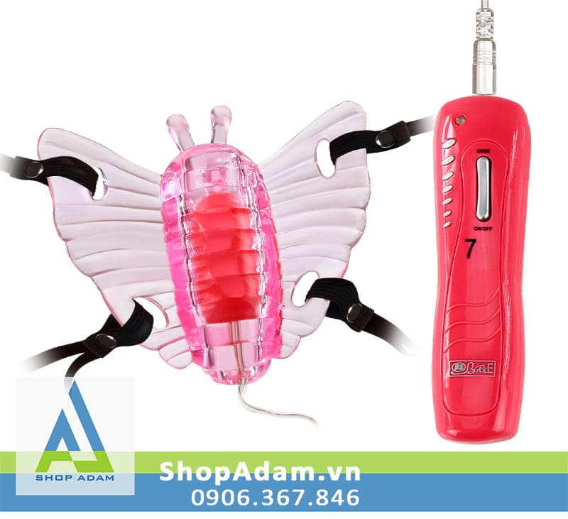Máy rung vùng kín có dây đeo Pretty Love Butterfly Mini Máy rung vùng kín có dây đeo Pretty Love Butterfly Mini