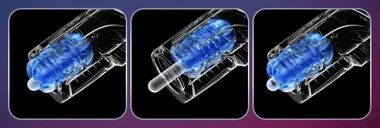 Máy thủ dâm nam thụt tự động có sưởi ấm Leten Luxury Male Masturbator