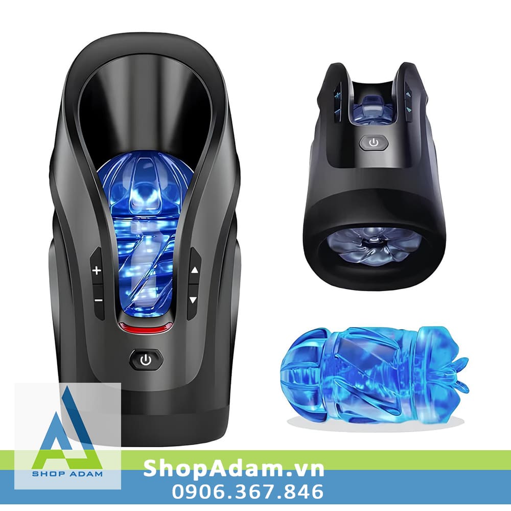 Máy thủ dâm nam thụt tự động có sưởi ấm Leten Luxury Male Masturbator