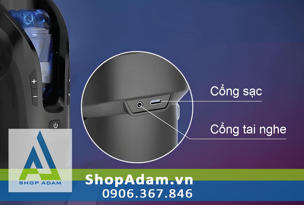 Máy thủ dâm nam thụt tự động có sưởi ấm Leten Luxury Male Masturbator