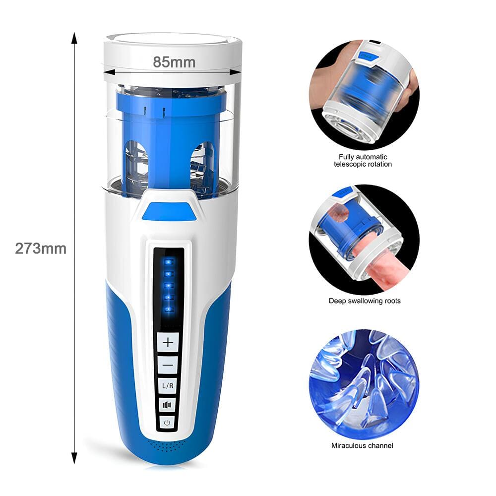 Máy tự sướng xoay thụt có âm thanh Leten Star Wars