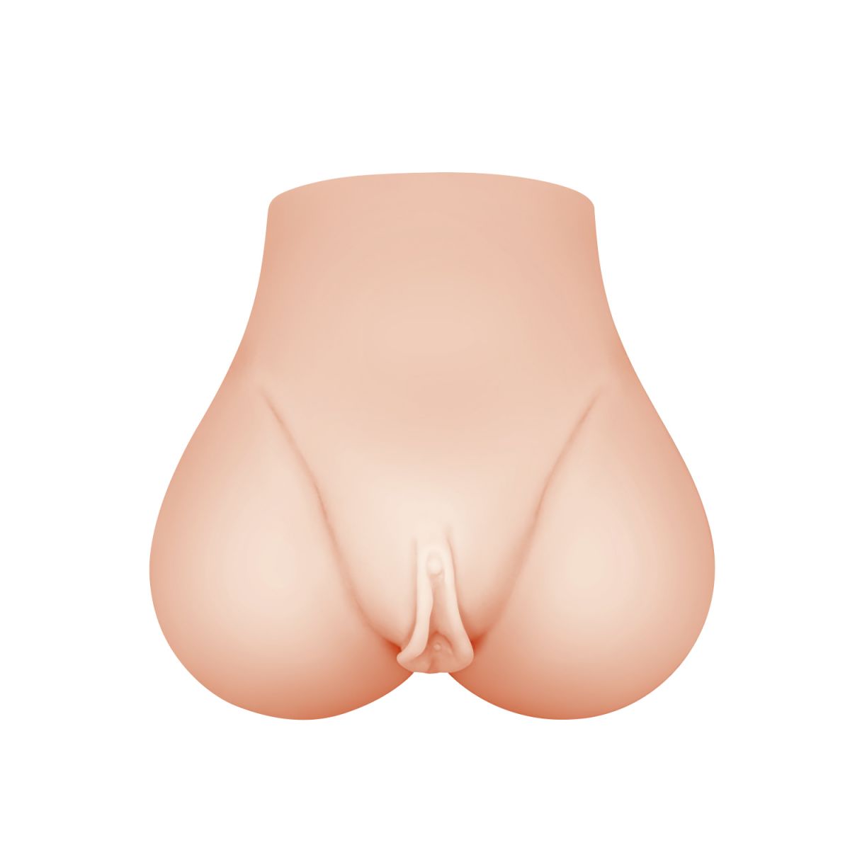 Mông giả nguyên khối silicone mềm mịn Baile Crazy Bull