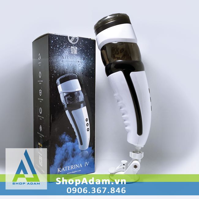 Máy rung cho nam gắn tường xoay thụt tự động có âm thanh Katerina IV