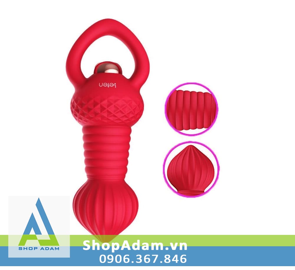 Sextoy hậu môn cao cấp siêu rung Leten Prague Love
