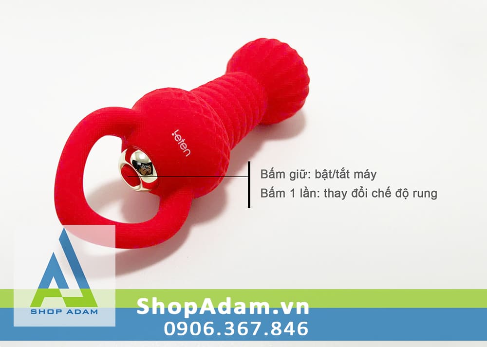Sextoy hậu môn cao cấp siêu rung Leten Prague Love