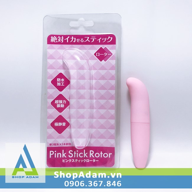 Sextoy mini cho nữ giá rẻ Stick Rotor - Nhật Bản