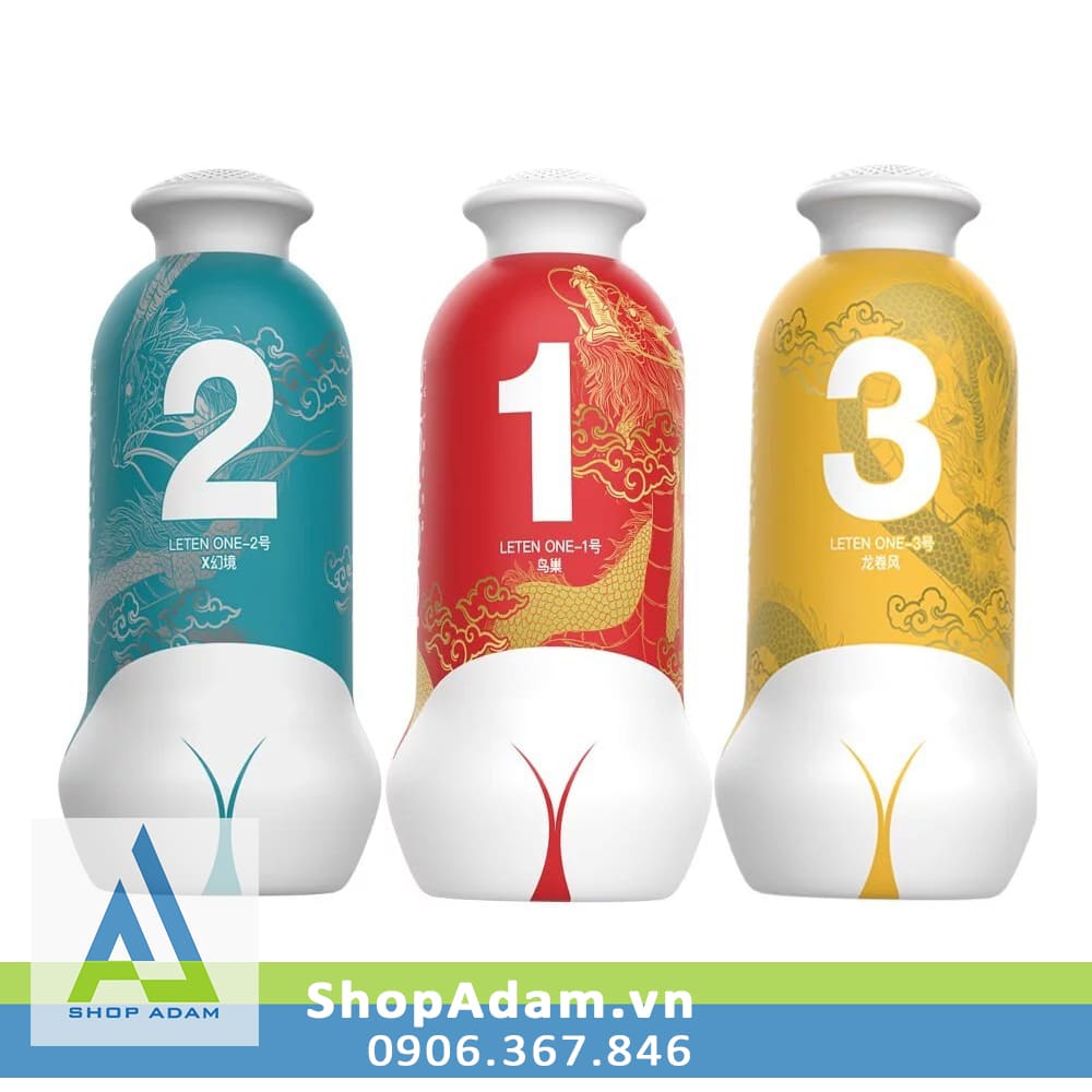 Sextoy nam tự sướng nhỏ gọn co bóp có âm thanh Leten One