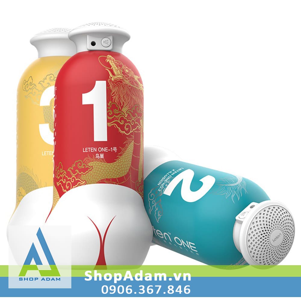 Sextoy nam tự sướng nhỏ gọn co bóp có âm thanh Leten One