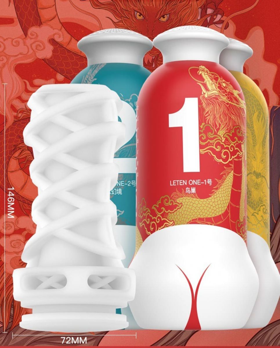 Sextoy nam tự sướng nhỏ gọn co bóp có âm thanh Leten One