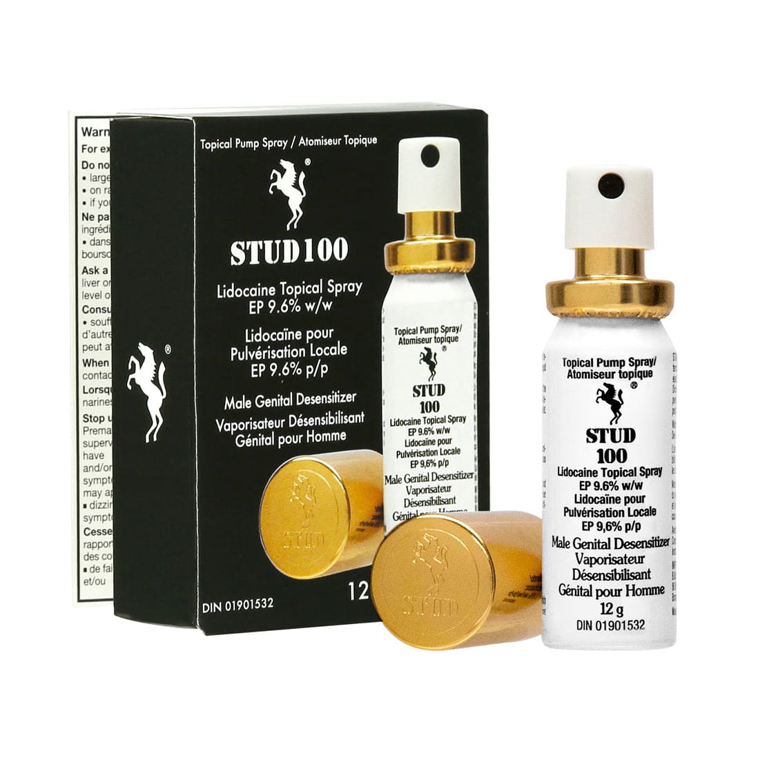 Stud 100 Golden Cap chai xịt kéo dài thời gian quan hệ chính hãng Canada