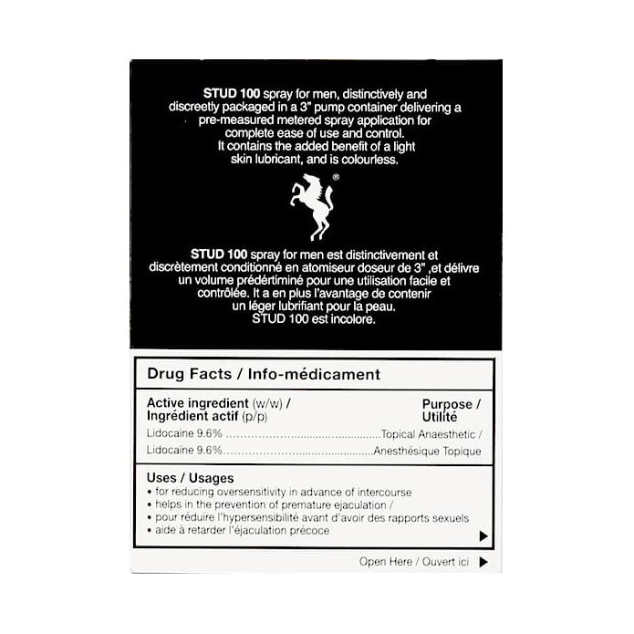 Stud 100 Golden Cap chai xịt kéo dài thời gian quan hệ chính hãng Canada