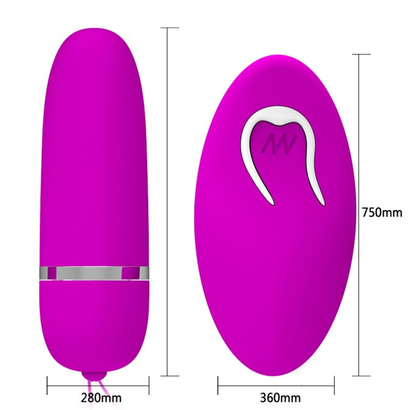 Trứng rung không dây giá rẻ 12 chế độ Pretty Love Darlene