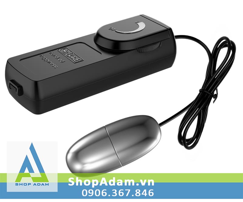 Trứng rung tình yêu Inox Baile Hundred Happiness Trứng rung tình yêu Inox Baile Hundred Happiness