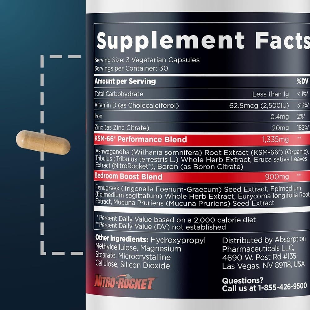 Viên uống tăng cường Testosterone Booster Promescent hỗ trợ sinh lý nam