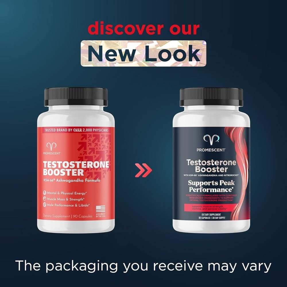 Viên uống tăng cường Testosterone Booster Promescent hỗ trợ sinh lý nam