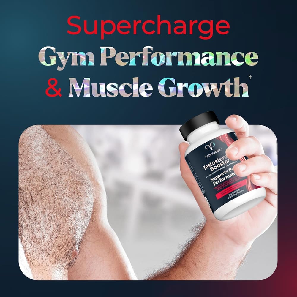 Viên uống tăng cường Testosterone Booster Promescent hỗ trợ sinh lý nam