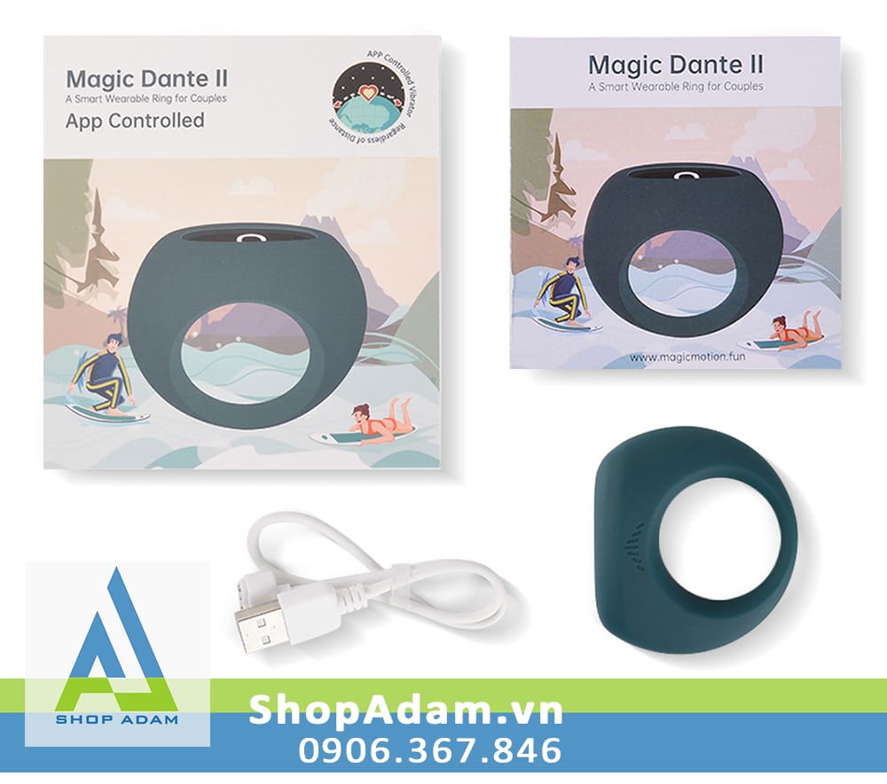 Vòng đeo cậu nhỏ có rung kết nối App Magic Motion Dante 2