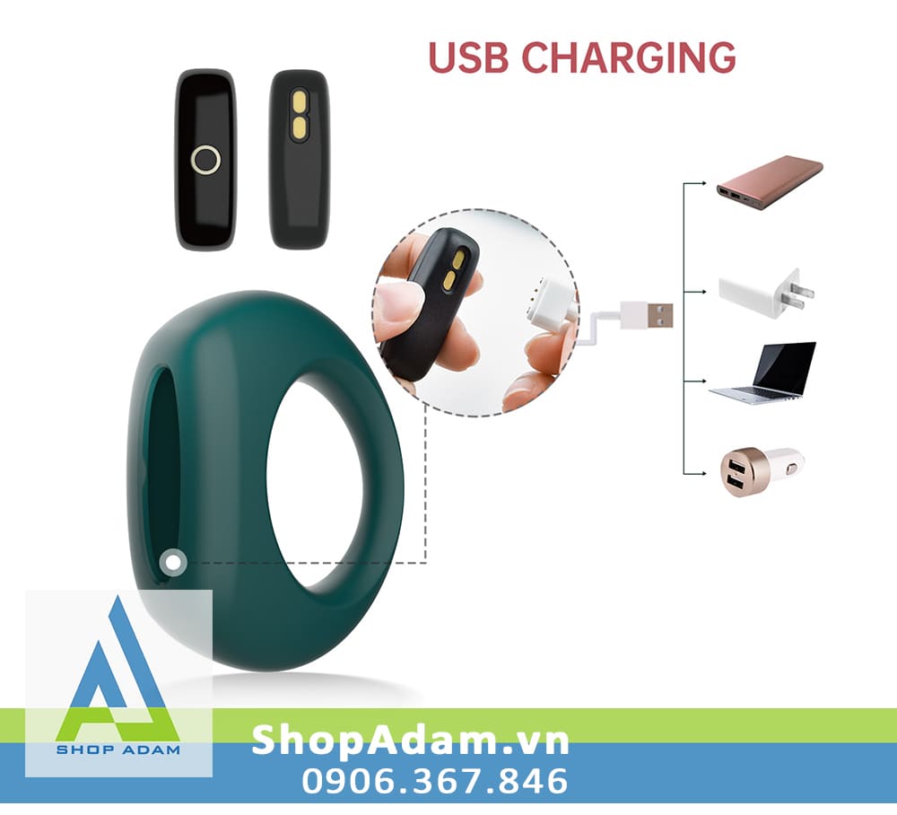 Vòng đeo cậu nhỏ có rung kết nối App Magic Motion Dante 2