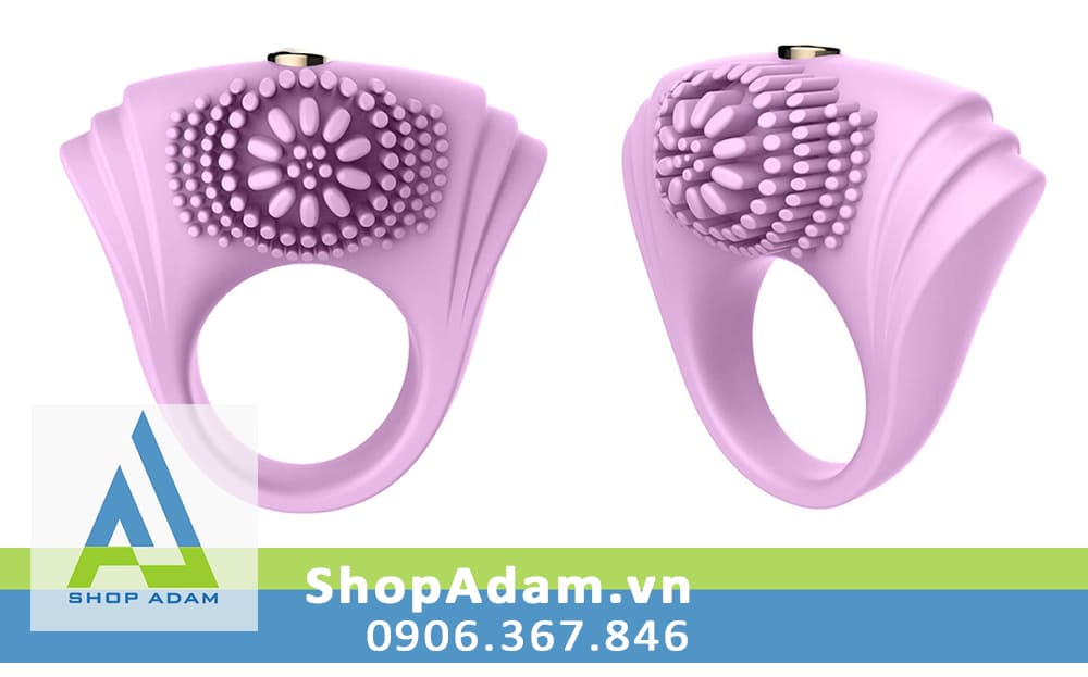 Vòng đeo dương vật rung có gai Leten Vibe Ring