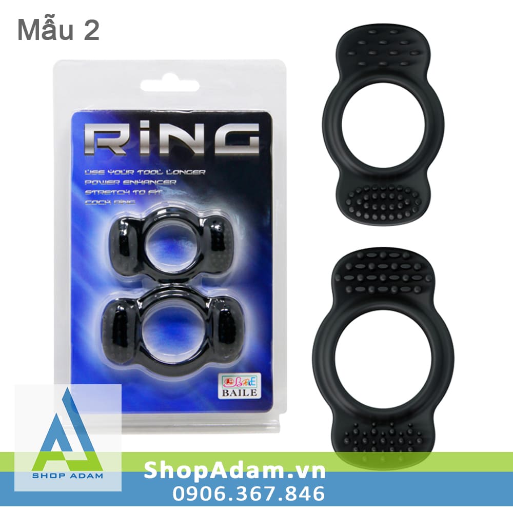 Vòng đeo kích thích âm vật Baile Cock Ring - 2c Vòng đeo kích thích âm vật Baile Cock Ring - 2c