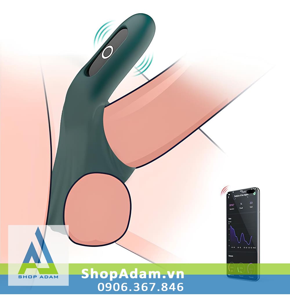 Vòng rung dương vật cao cấp kết nối điện thoại Magic Motion Rise