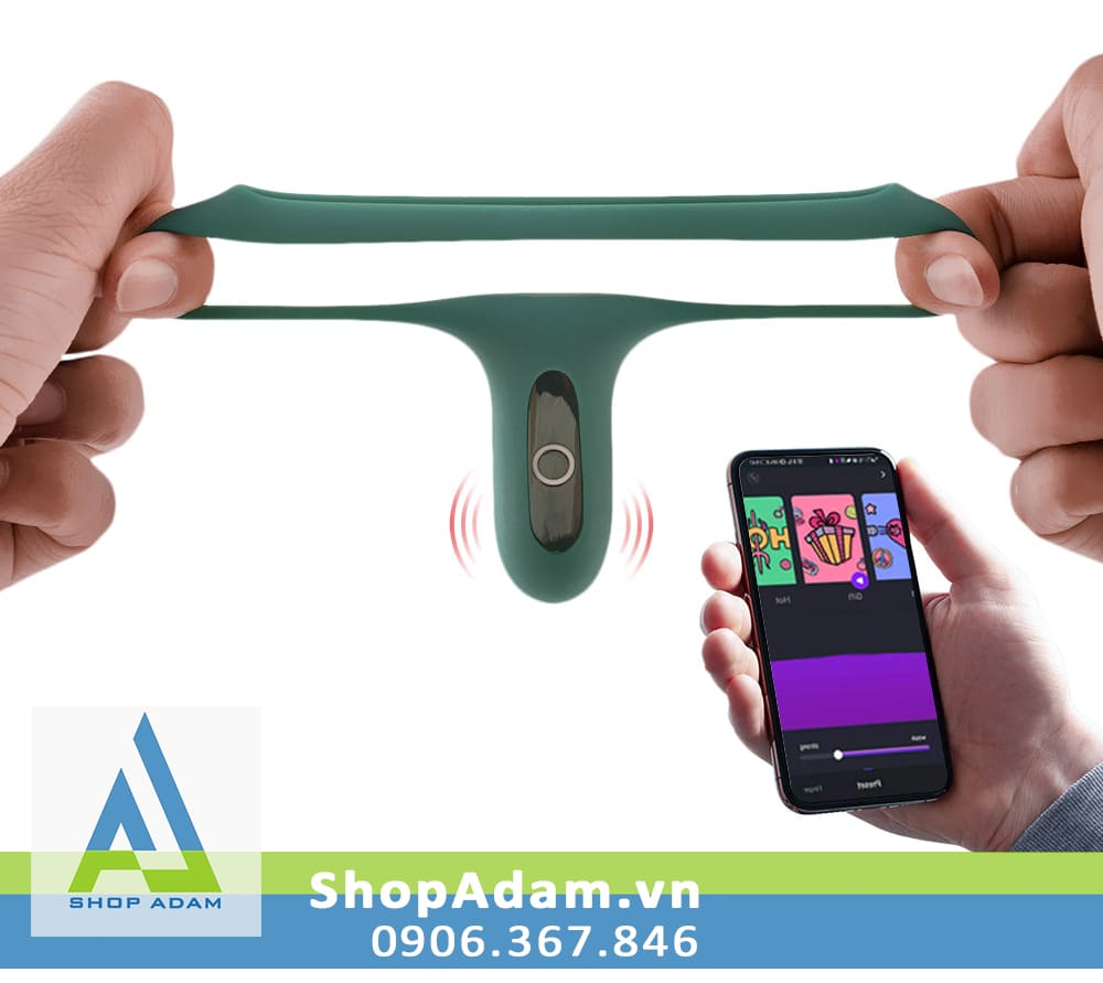 Vòng rung dương vật cao cấp kết nối điện thoại Magic Motion Rise