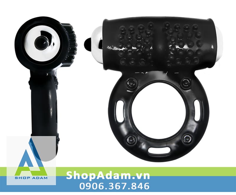 Vòng rung nam 10 chế độ cực mạnh Baile Power Ring Vòng rung nam 10 chế độ cực mạnh Baile Power Ring