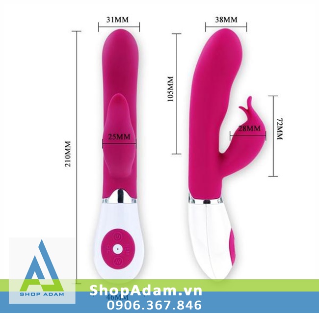 Dương vật giả đa chế độ rung Pretty Love Felix