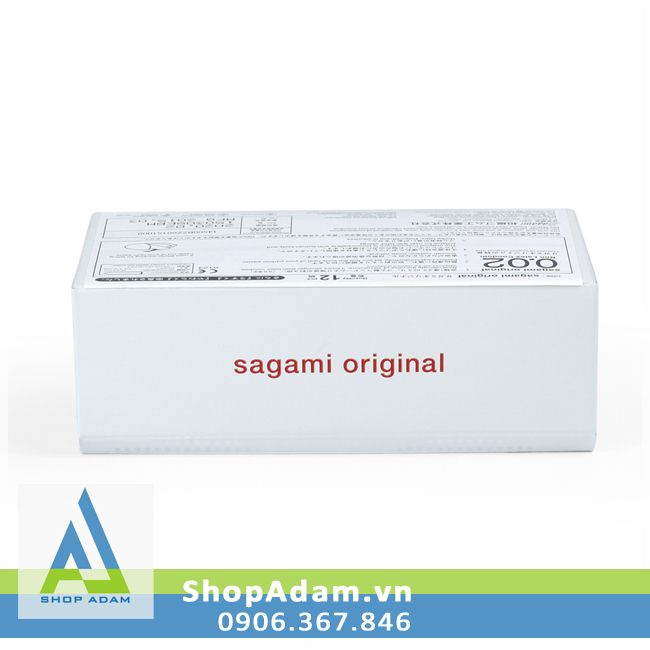 Bao cao su siêu mỏng Sagami Original 0.02 Nhật Bản